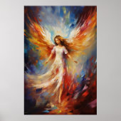 Etherische Engel Art Poster (Voorkant)