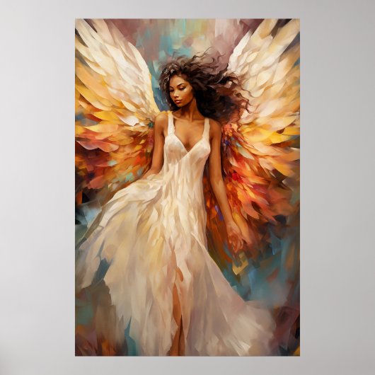 Etherische Engel Art Poster (Voorkant)