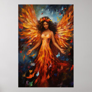 Etherische Engel Art Poster