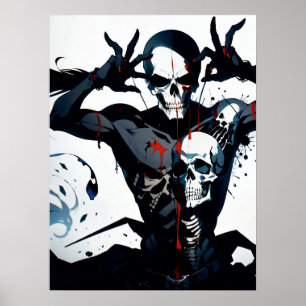 Etherische epitaaf poster