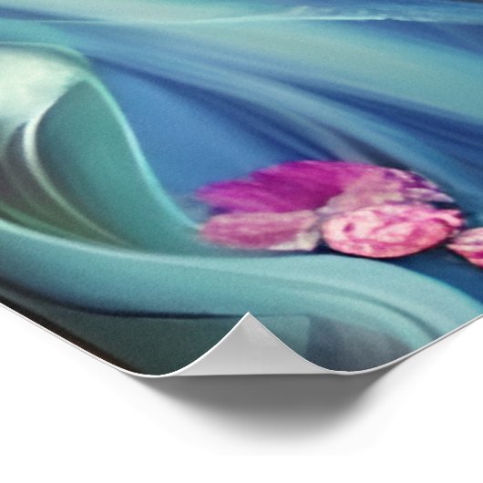 Etherische fantasy kunst | Mooie fee verjaardag Poster (Hoek)