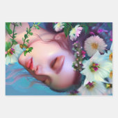 Etherische fantasy sprookjeskunst | vrouwen inpakpapier vel (Voorkant 3)