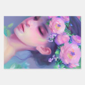 Etherische fantasy sprookjeskunst | vrouwen inpakpapier vel (Voorkant 2)