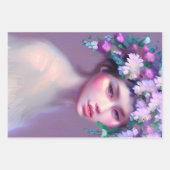 Etherische fantasy sprookjeskunst | vrouwen inpakpapier vel (Voorkant)