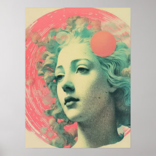 ETHERISCHE FUSIE: Levendige elegantie Poster