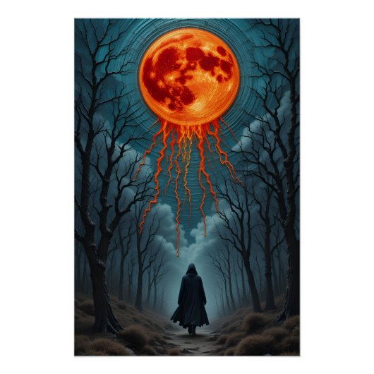 etherische geborduurde schemering perfect poster (Voorkant)