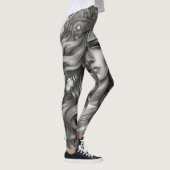 Etherische Godin van Vlinders Leggings (Rechts)