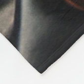 ETHERISCHE GOTISCHE OMHELZING – Luxe Zwart & Goud Fleece Deken (Hoek)