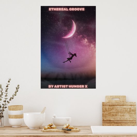 etherische groef poster (Keuken)