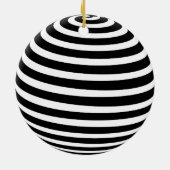 Etherische harmonie: Abstracte sfeer Keramisch Ornament (Achterkant)