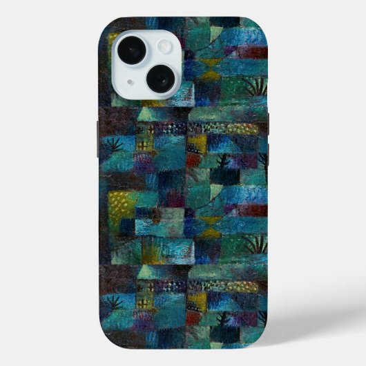 Etherische harmonie: Paul Klee's terrastuin Case-Mate iPhone Case (Achterkant)