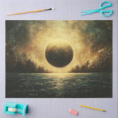 etherische kosmische eclips-ontkoppeling tissuepapier (Craft)