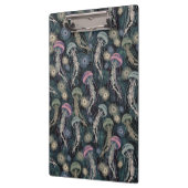 Etherische kwallen en anemonen in Blauwgroen en ro Klembord (Links)