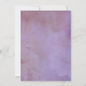 ETHERISCHE LAVENDEL Waterverf bruiloft Kaart (Achterkant)