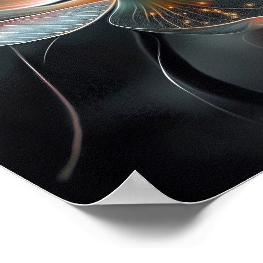 etherische lelie print (Hoek)