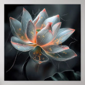 etherische lelie print (Voorkant)