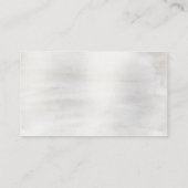 Etherische Liefde Bruiloft Online RSVP-kaart Visitekaartje (Achterkant)