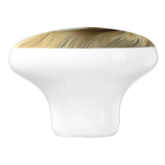 Etherische Majestic Leeuwen Keramische Knop (Zijkant)