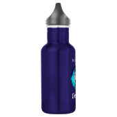 Etherische mooie vrouw nooit stoppen met dromen waterfles  (Links)