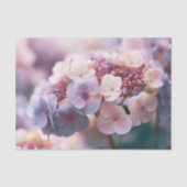 Etherische Pastel Lavendel Hydrangea Decoupage Tissuepapier (Voorkant)