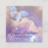 etherische pioenvlieg contactkaartje (Voorkant)