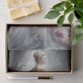 Etherische Rozennevel Decoupage Tissuepapier (Geschenk)