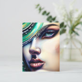 Etherische schoonheid Sparkly Jewels Briefkaart (Staand voorkant)