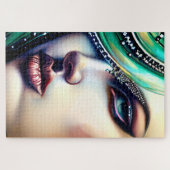 Etherische schoonheid Sparkly Jewels Legpuzzel (Horizontaal)