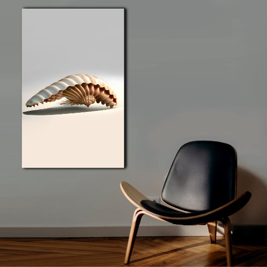 Etherische Seashell wanddecoratie