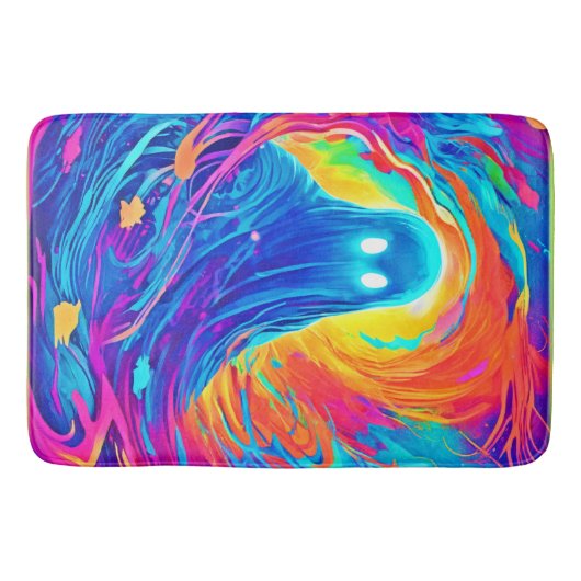 etherische spookachtige schepping badmat (Voorkant)