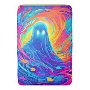etherische spookachtige schepping badmat