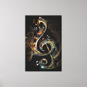 Etherische symfonie canvas afdruk (Voorkant)