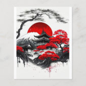 Etherische symfonie" Wandkunstontwerp Flyer (Voorkant)