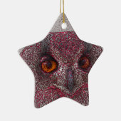 Etherische Uil Keramisch Ornament (Rechts)