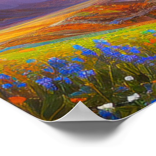 Etherische vallei poster (Hoek)