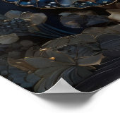 Etherische vleugels - Vlinder digitale kunst Poster (Hoek)