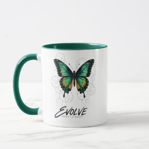 Etherische Vlinder "EVOLVE Mok