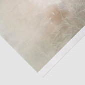 Etherische vogel, lepelaar, & Lotus Lake Scene Tissuepapier (Detail)