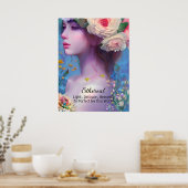 Etherische vrouwen, Geestengids, Engel, Fee Poster (Keuken)