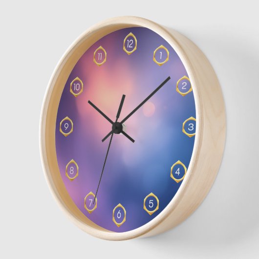 etherische wandklok (Hoek)