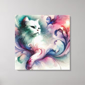 etherische Waterverf Canvas Afdruk (Voorkant)