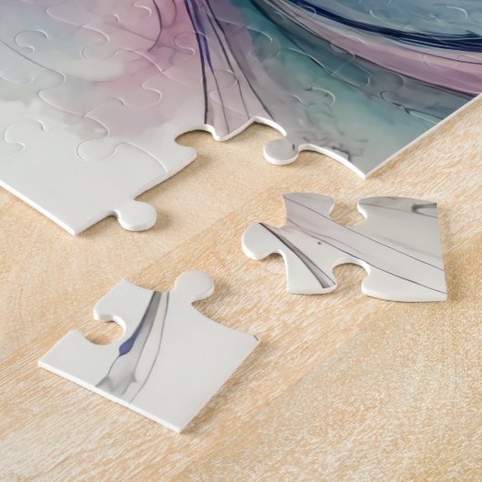 etherische Waterverf Legpuzzel (Zijkant)