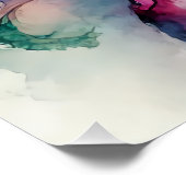 etherische Waterverf Perfect Poster (Hoek)