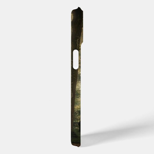 Etherische weg onder de bomen Case-Mate iPhone case (Achterkant / Rechts)