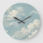 etherische wolken grote klok (Voorkant)