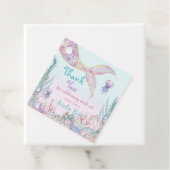 ETHERISCHE Zeemeermin Bash Onder Het Zee Zwembad V Bedankjes Labels (In situ)