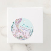 ETHERISCHE Zeemeermin onder het Zeeen Baby shower Bedankjes Labels (In situ)