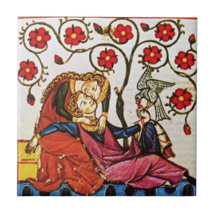 ETHERNAL LOVE ,white Tegeltje