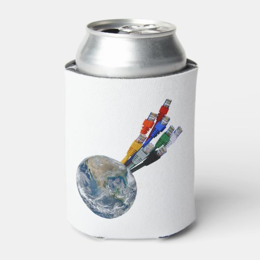 Ethernet Network Connected Earth Blikjeskoeler (Blikje Voorkant)