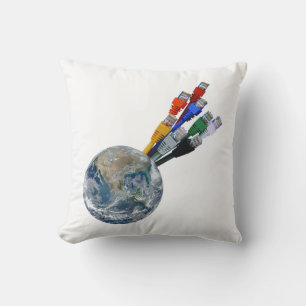Ethernet Network Connected Earth Kussen